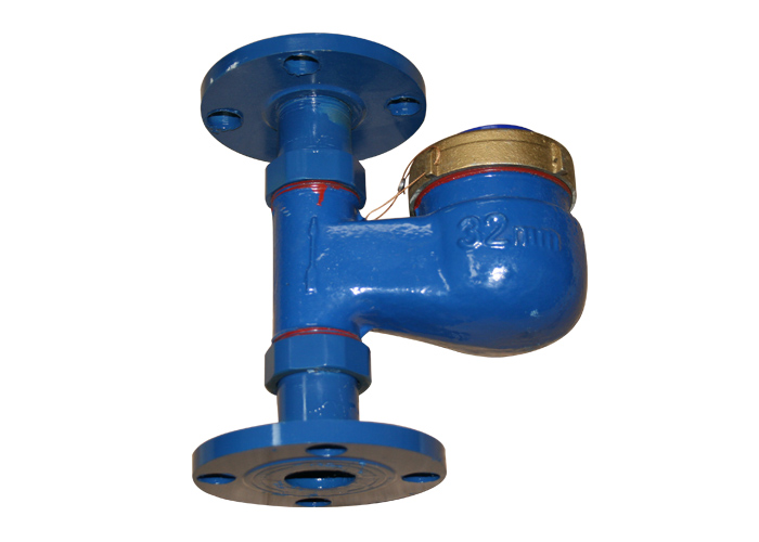 立式法兰铜件高灵敏水表15-100mm
